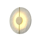 Ashenbrook Alabaster Wall Light-Moonnatur