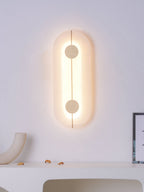 Ashenbrook Alabaster Wall Light-Moonnatur