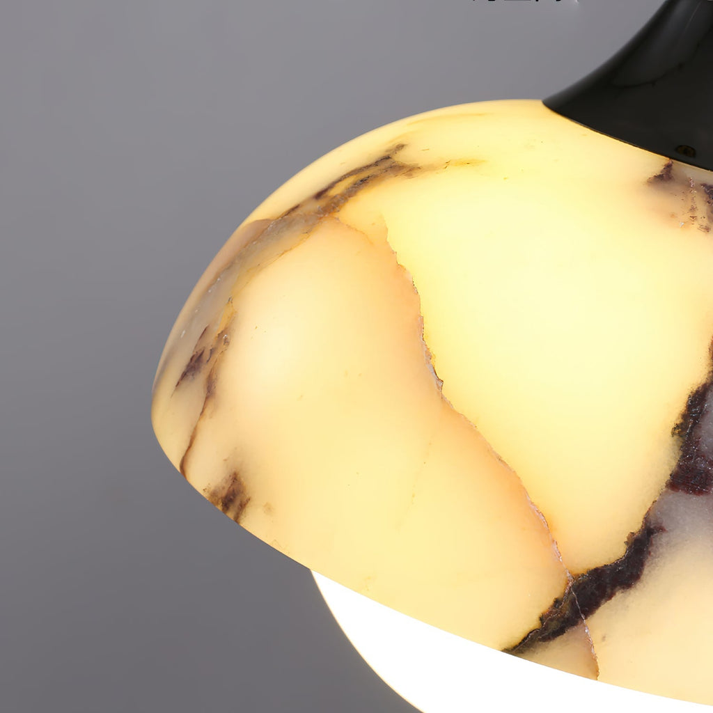 Altonfern Marble Pendant Light-Moonnatur