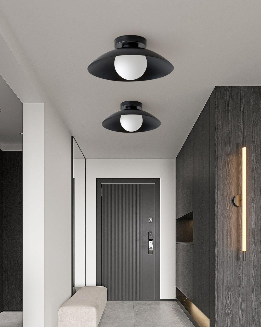 Rildenaelle Glass Ceiling Light-Moonnatur