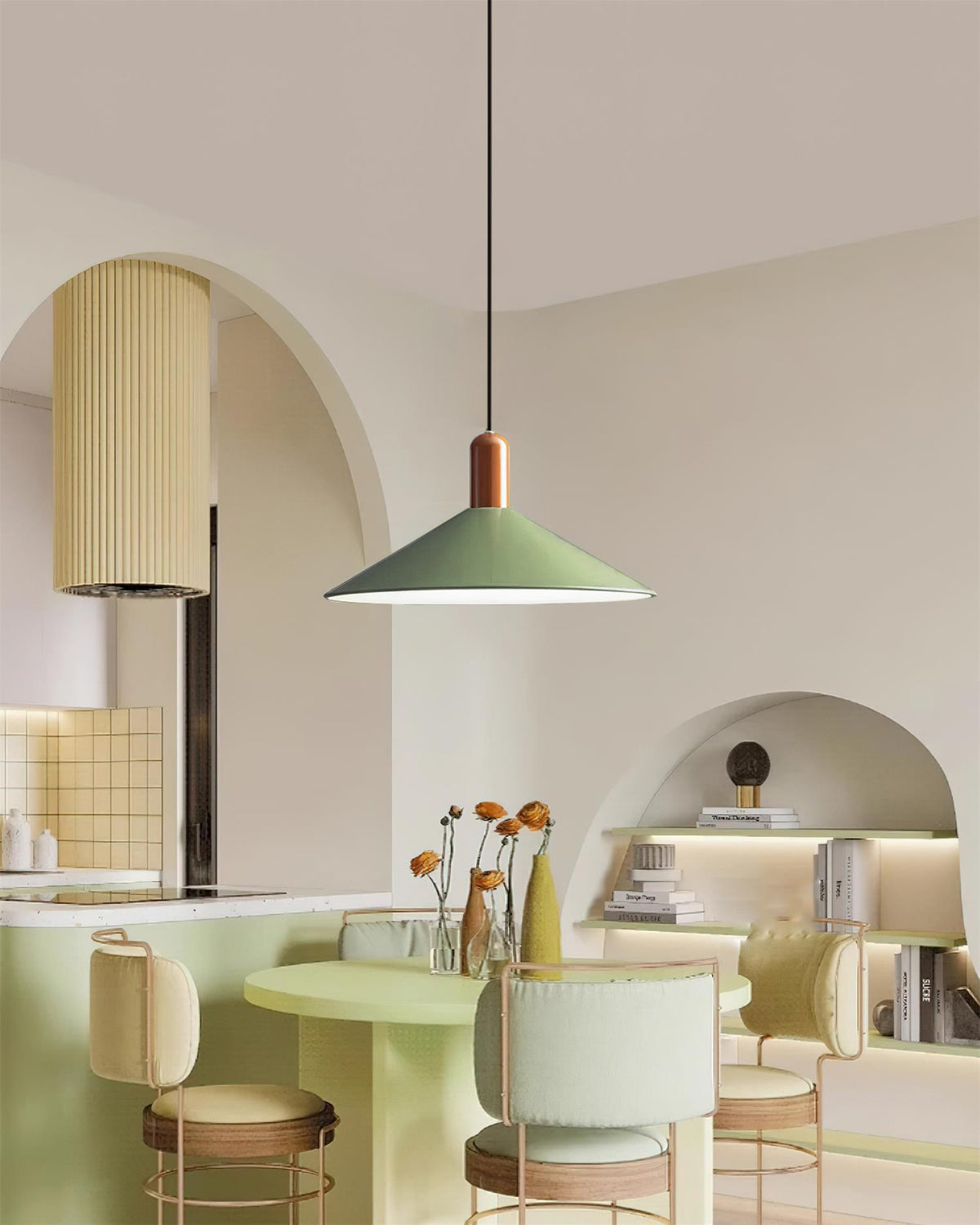 Weldendale Metal Pendant Light-Moonnatur