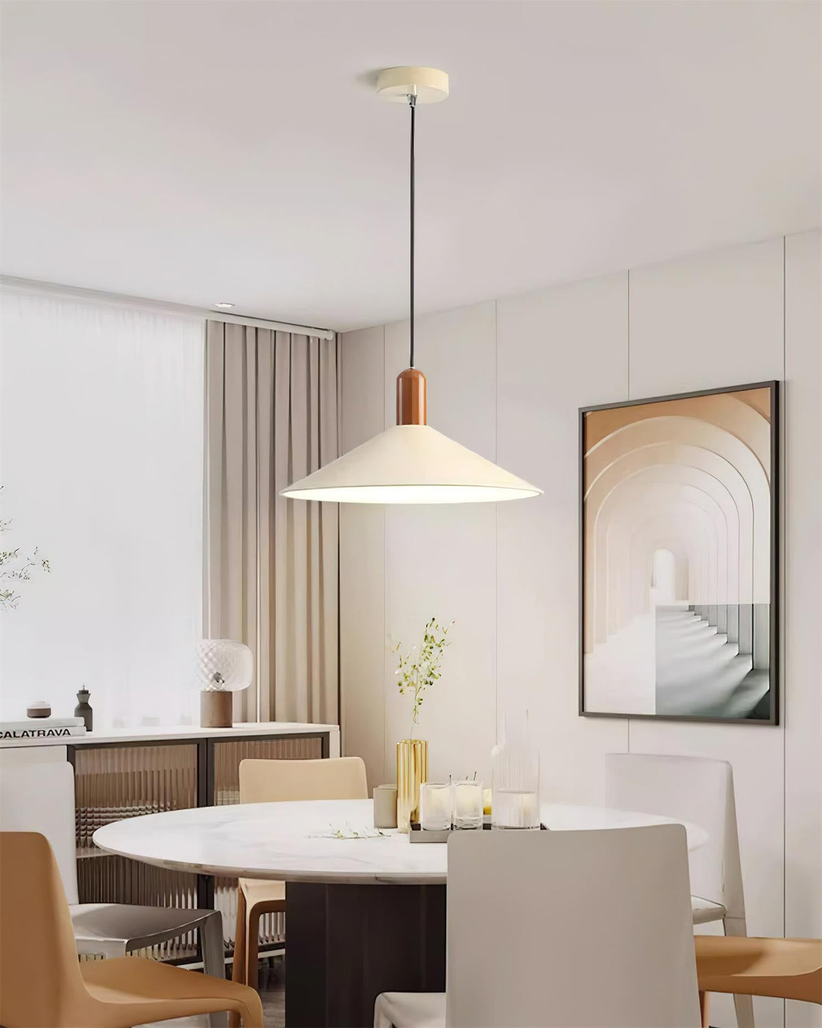 Weldendale Metal Pendant Light-Moonnatur