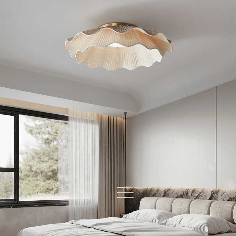 Tarnelelia Fabric Ceiling Light-Moonnatur