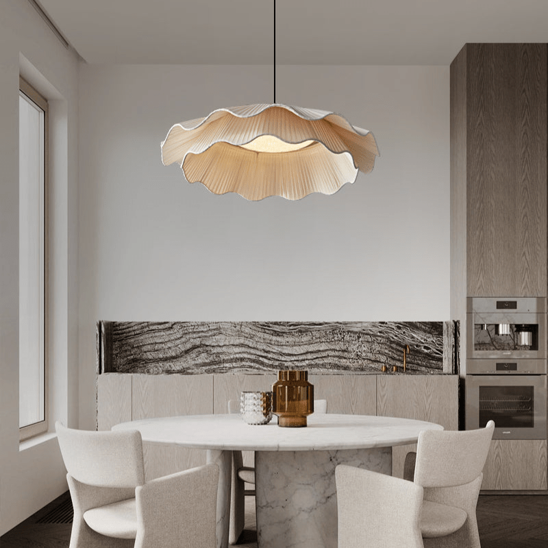 Glenlyn Fabric Pendant Light-Moonnatur