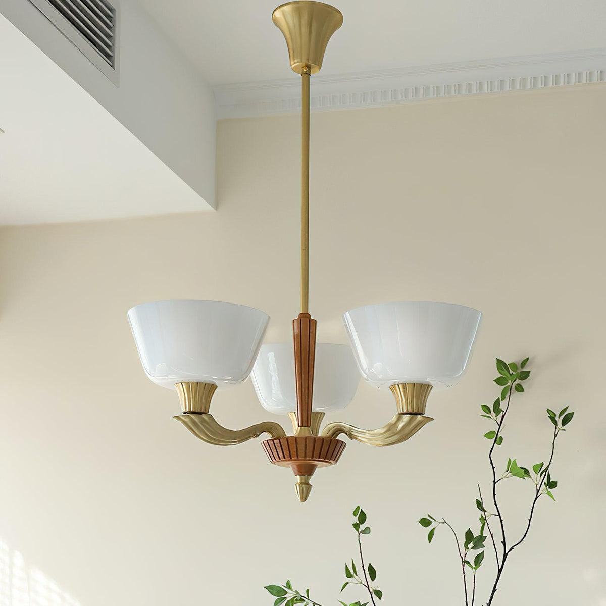 Daveneth Glass Chandelier-Moonnatur