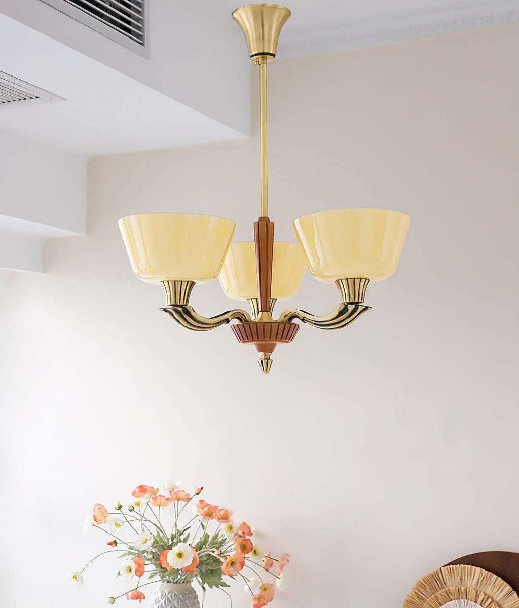 Daveneth Glass Chandelier-Moonnatur