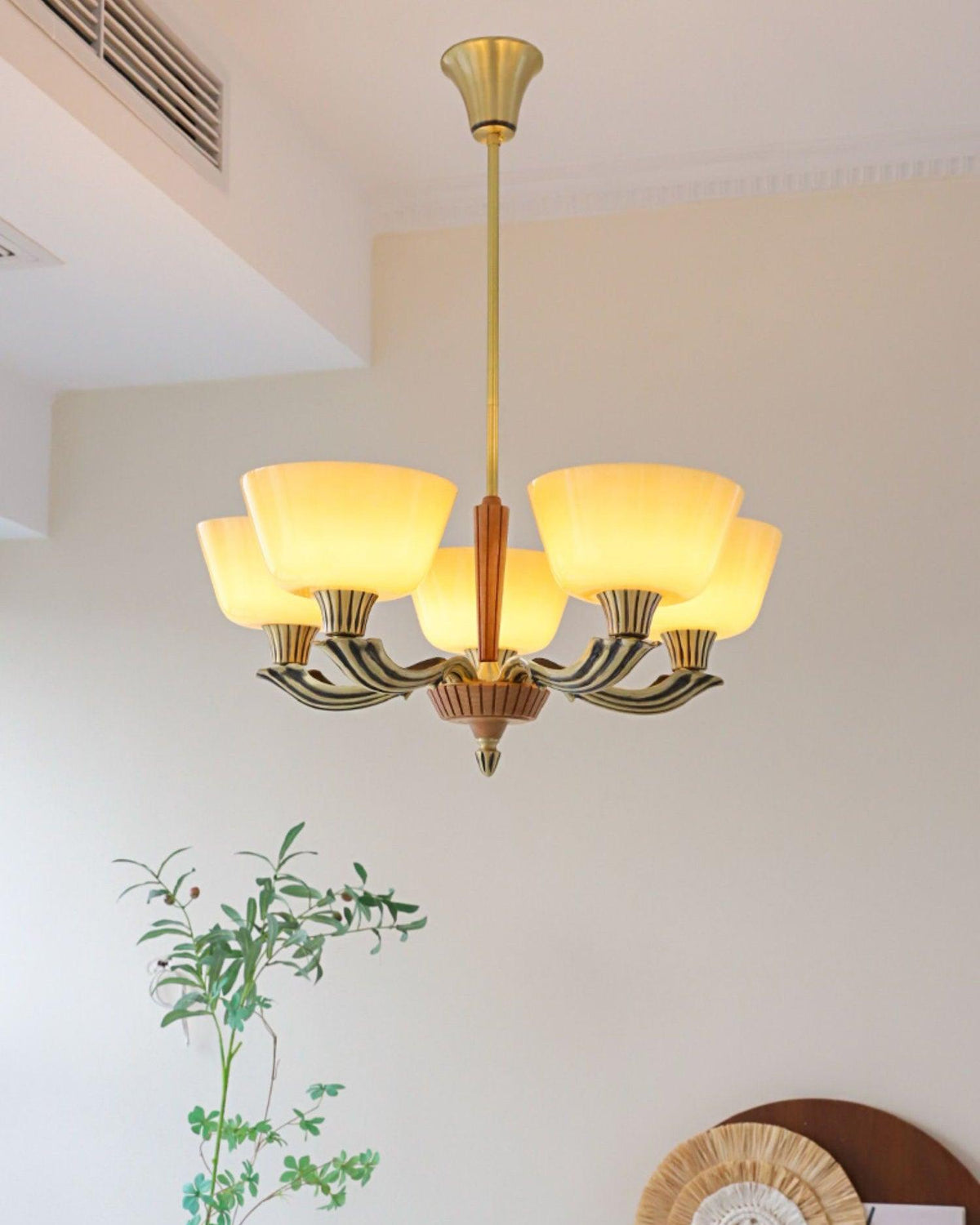 Daveneth Glass Chandelier-Moonnatur