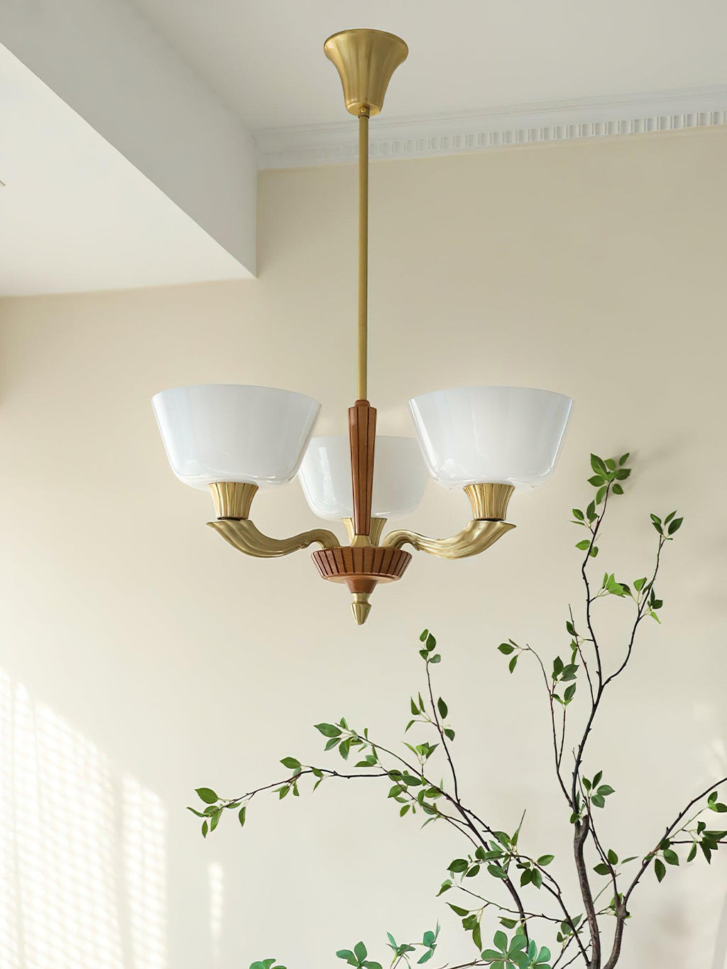 Daveneth Glass Chandelier-Moonnatur