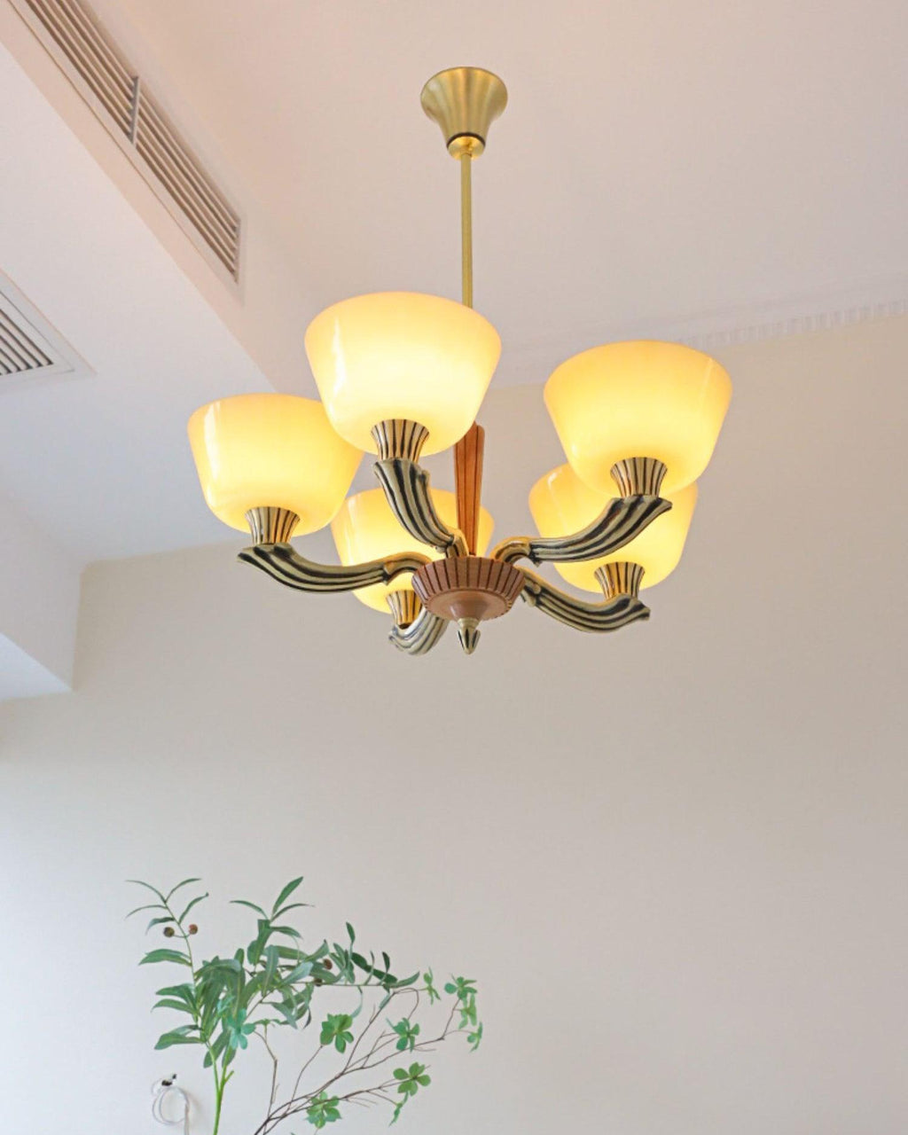 Daveneth Glass Chandelier-Moonnatur