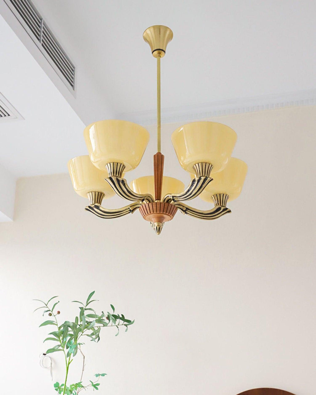 Daveneth Glass Chandelier-Moonnatur