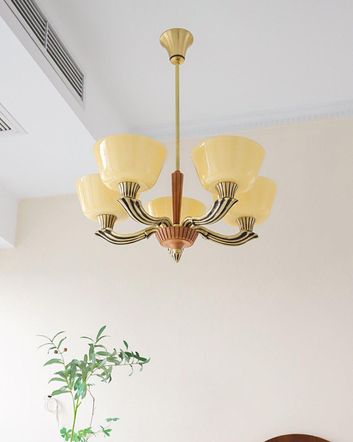 Daveneth Glass Chandelier-Moonnatur