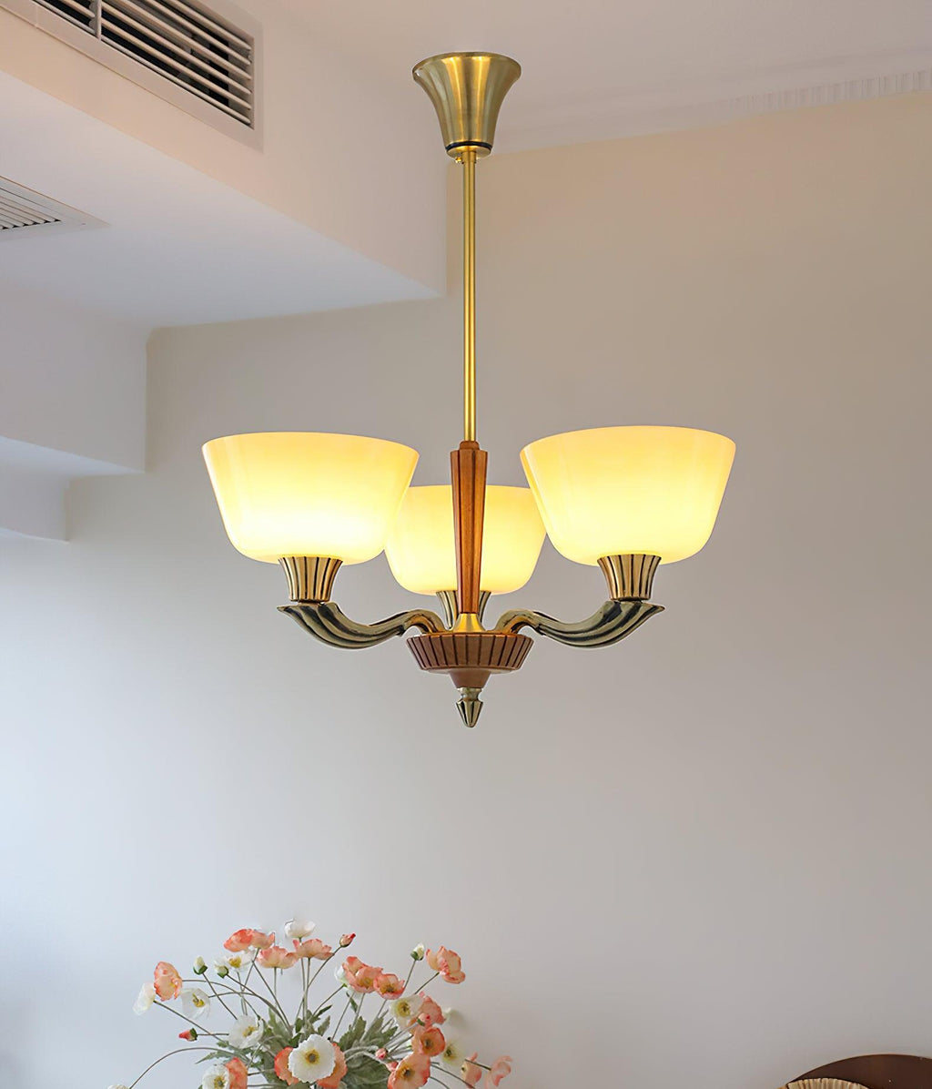 Daveneth Glass Chandelier-Moonnatur