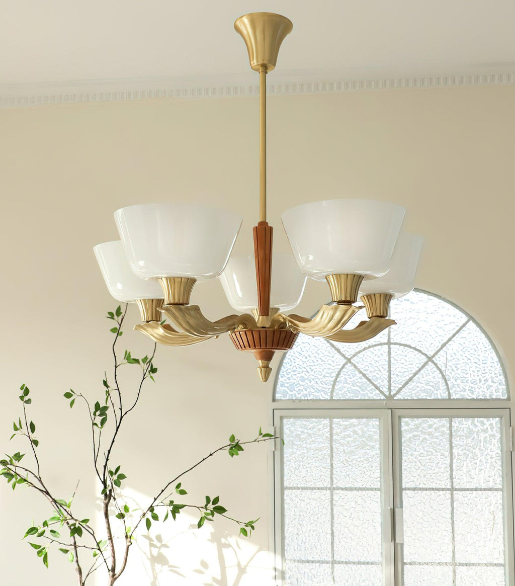 Daveneth Glass Chandelier-Moonnatur