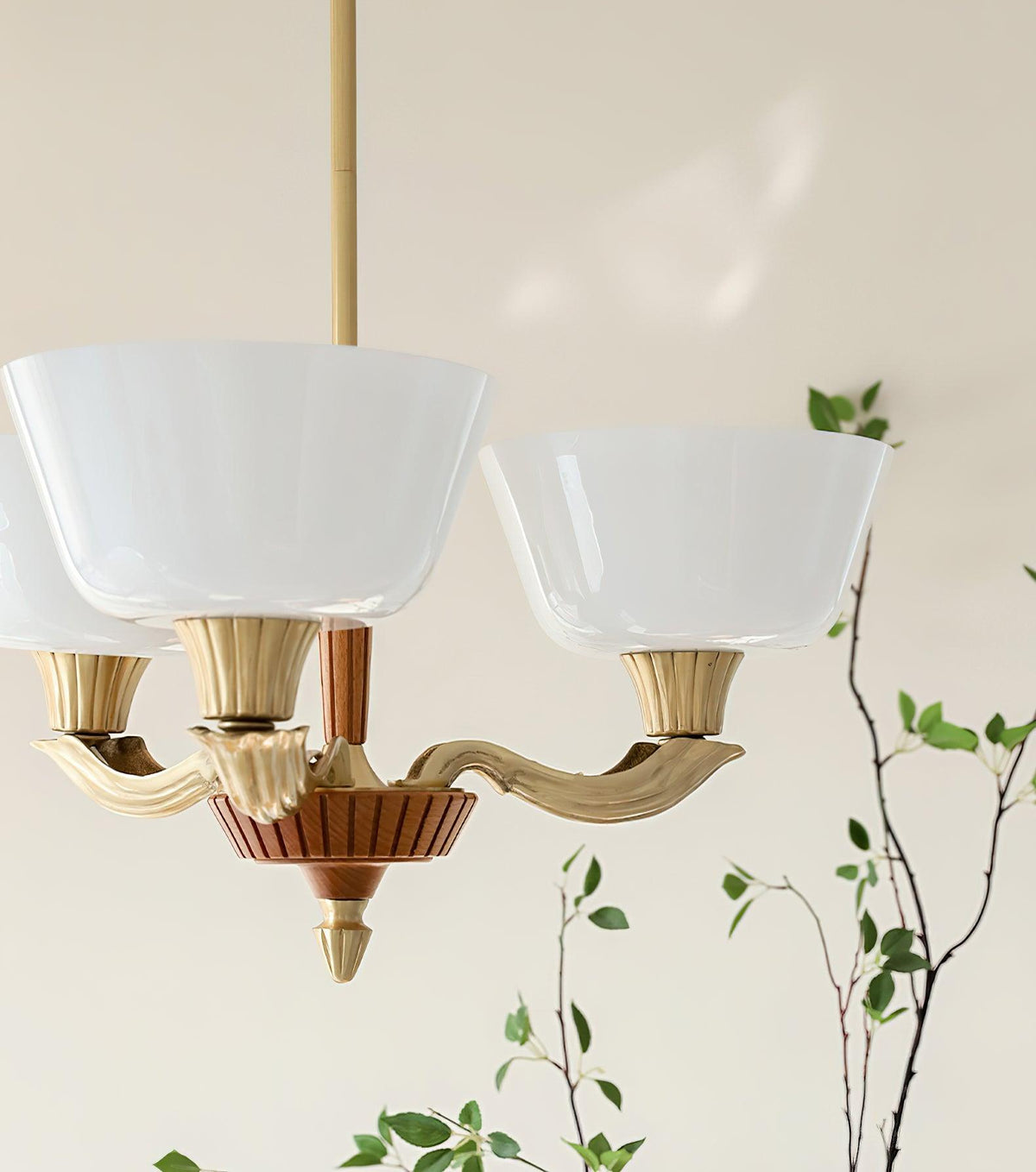 Daveneth Glass Chandelier-Moonnatur