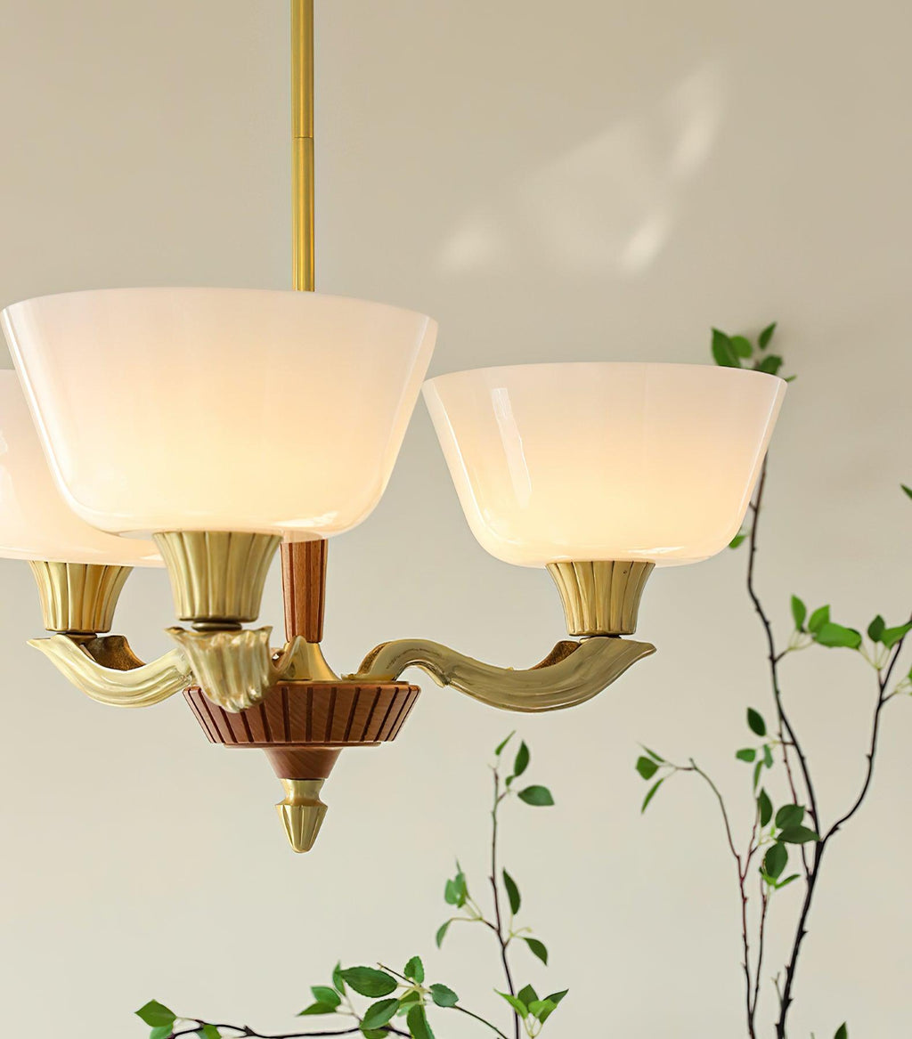 Daveneth Glass Chandelier-Moonnatur