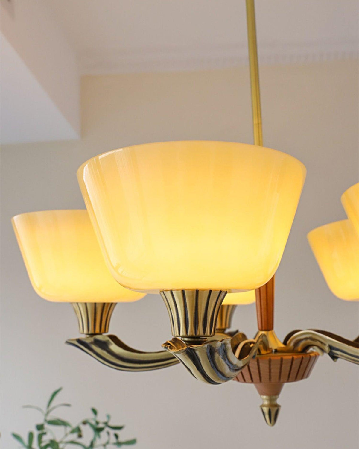 Daveneth Glass Chandelier-Moonnatur