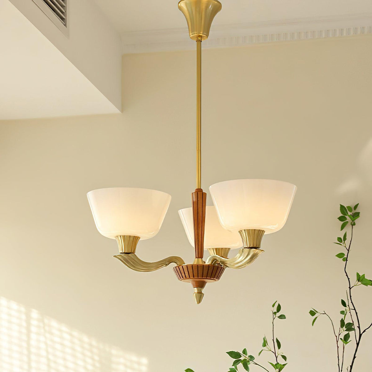 Daveneth Glass Chandelier-Moonnatur