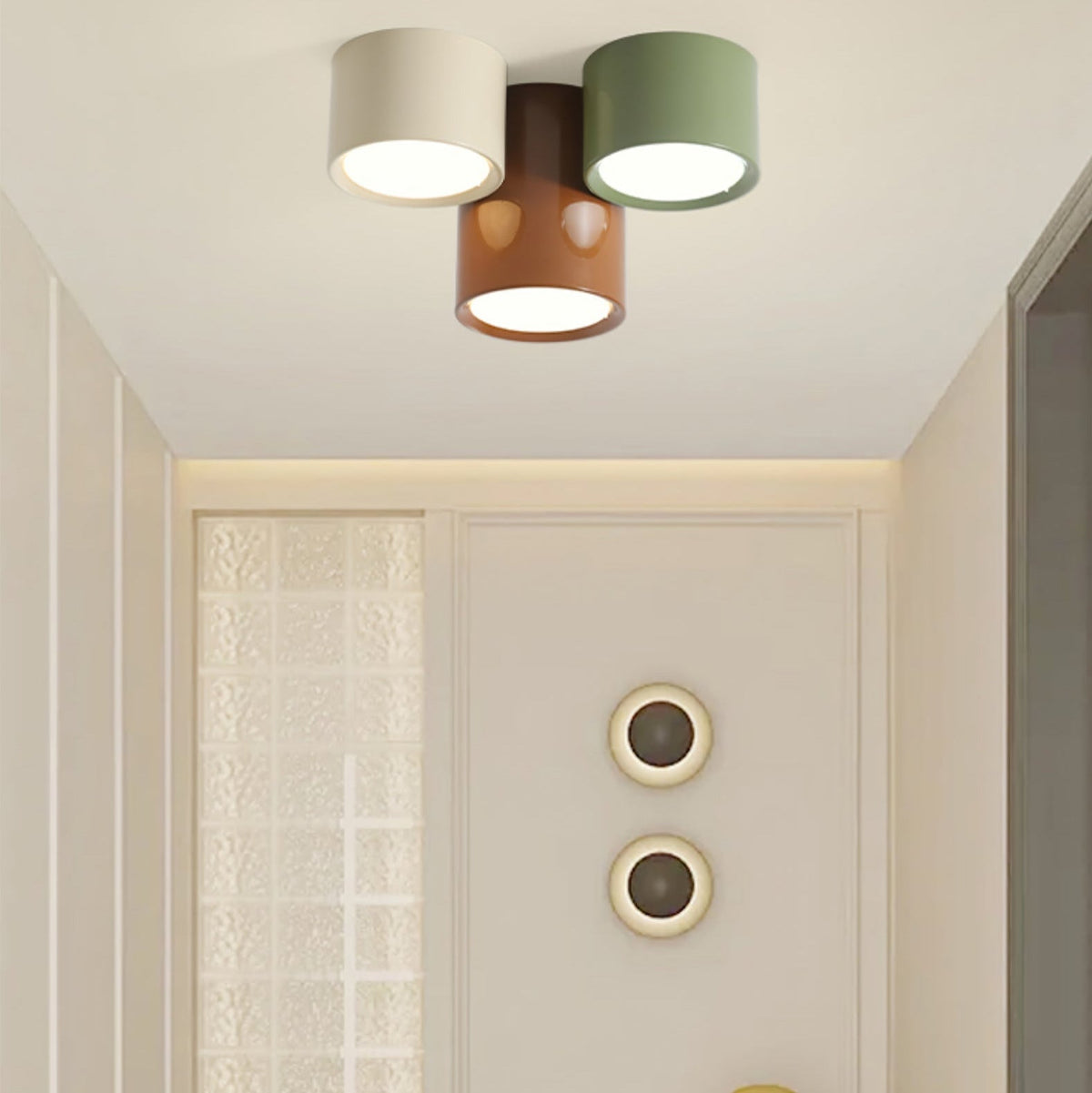Nardenwood Acrylic Ceiling Light-Moonnatur