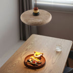Ambelbrook Travertine Pendant Light-Moonnatur