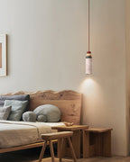 Ambelbrook Travertine Pendant Light-Moonnatur