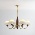 Fernella Ash Wood Chandelier-Moonnatur