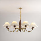 Fernella Ash Wood Chandelier-Moonnatur