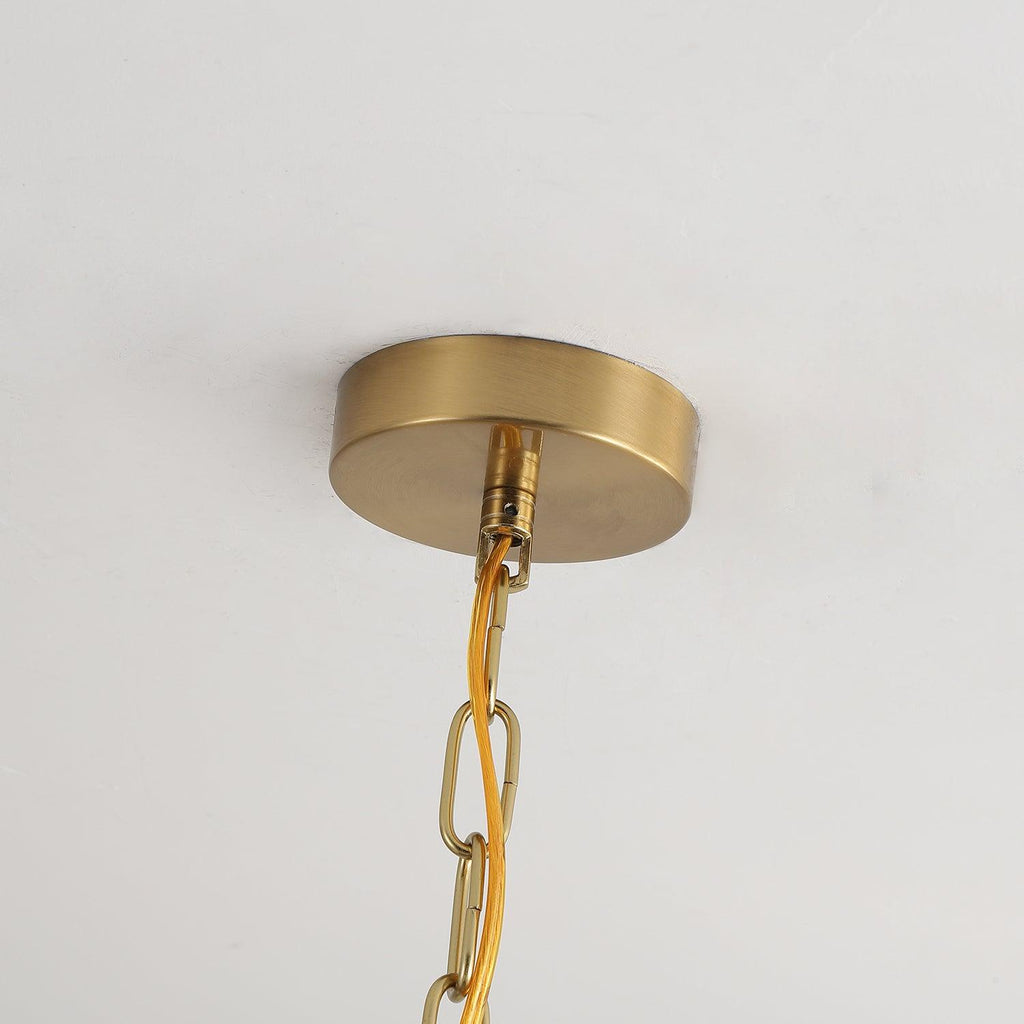 Fernella Ash Wood Chandelier-Moonnatur