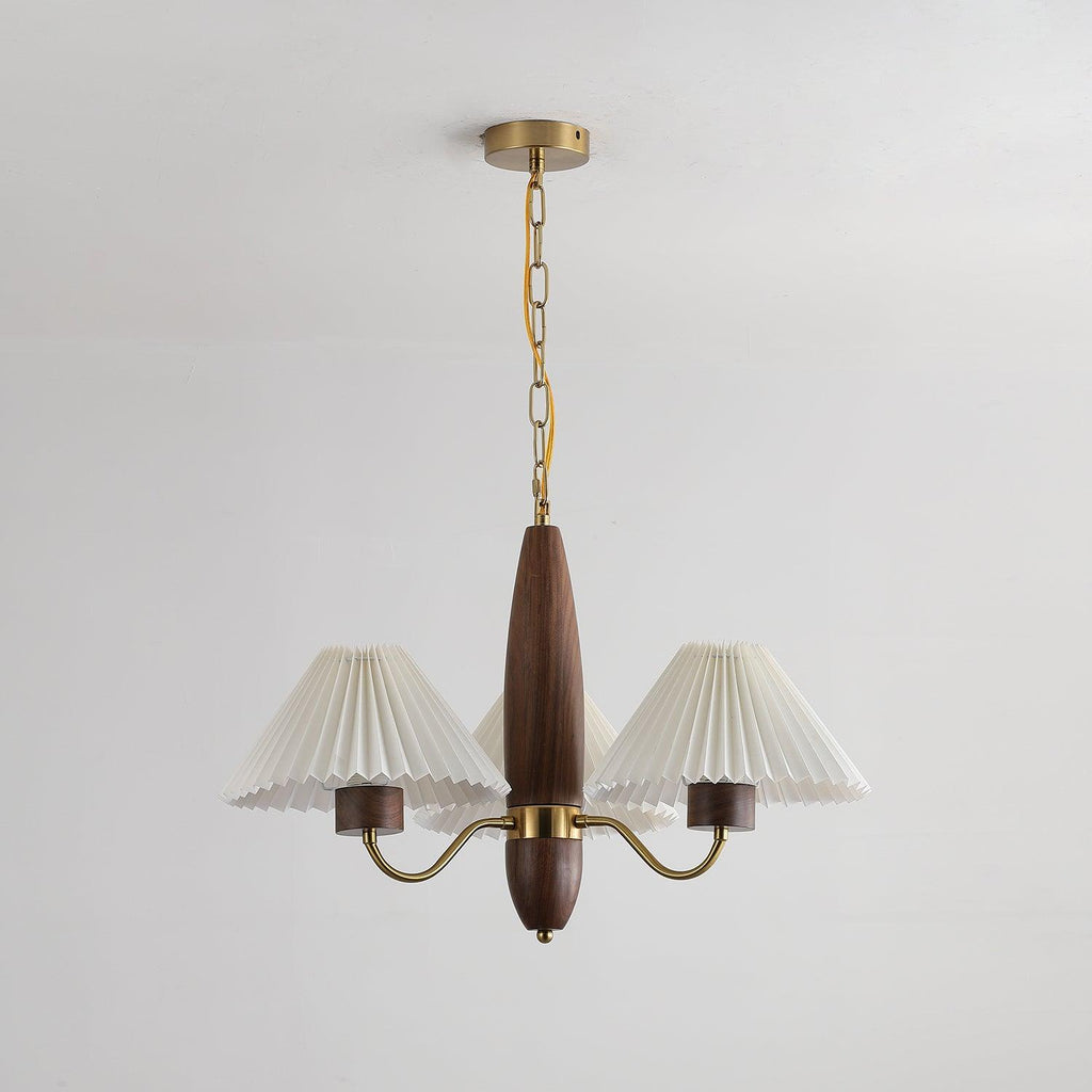 Fernella Ash Wood Chandelier-Moonnatur