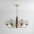 Fernella Ash Wood Chandelier-Moonnatur