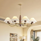 Fernella Ash Wood Chandelier-Moonnatur