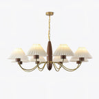 Fernella Ash Wood Chandelier-Moonnatur