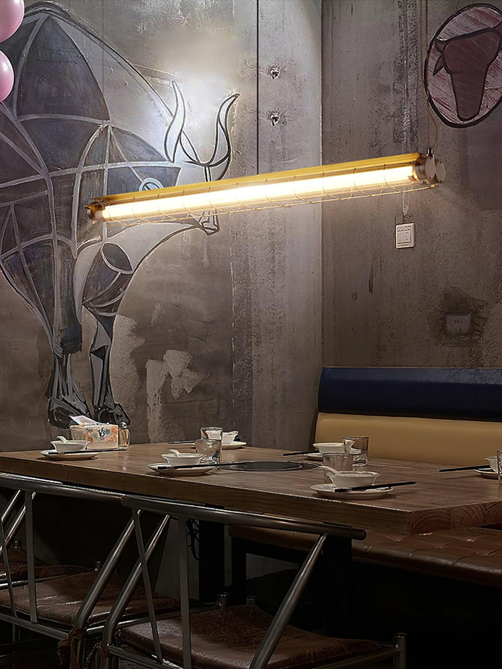 Norrelelia Glass Pendant Light-Moonnatur