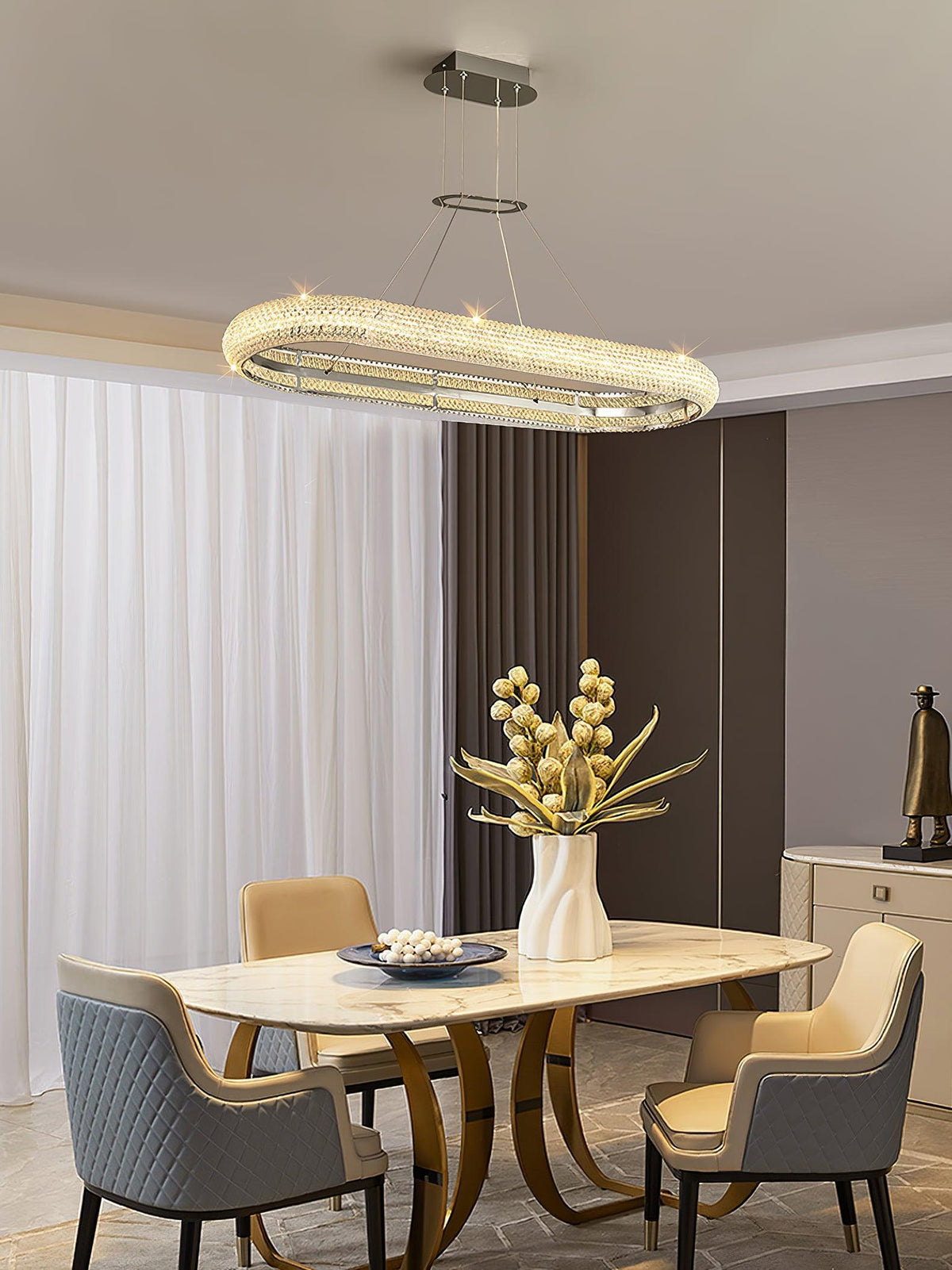 Haveraria Crystal Chandelier-Moonnatur