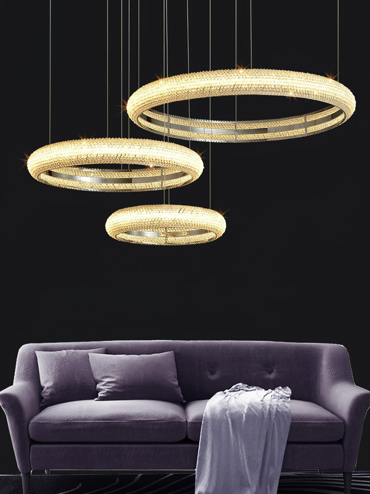 Haveraria Crystal Chandelier-Moonnatur