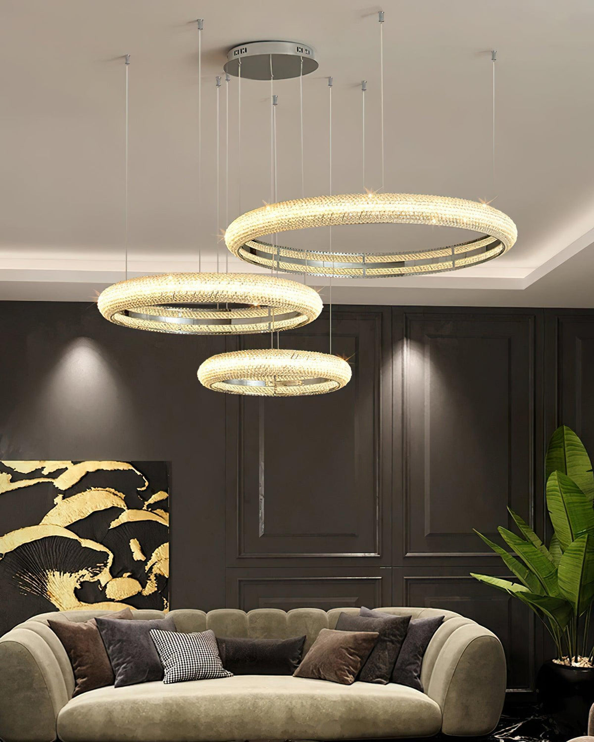 Haveraria Crystal Chandelier-Moonnatur