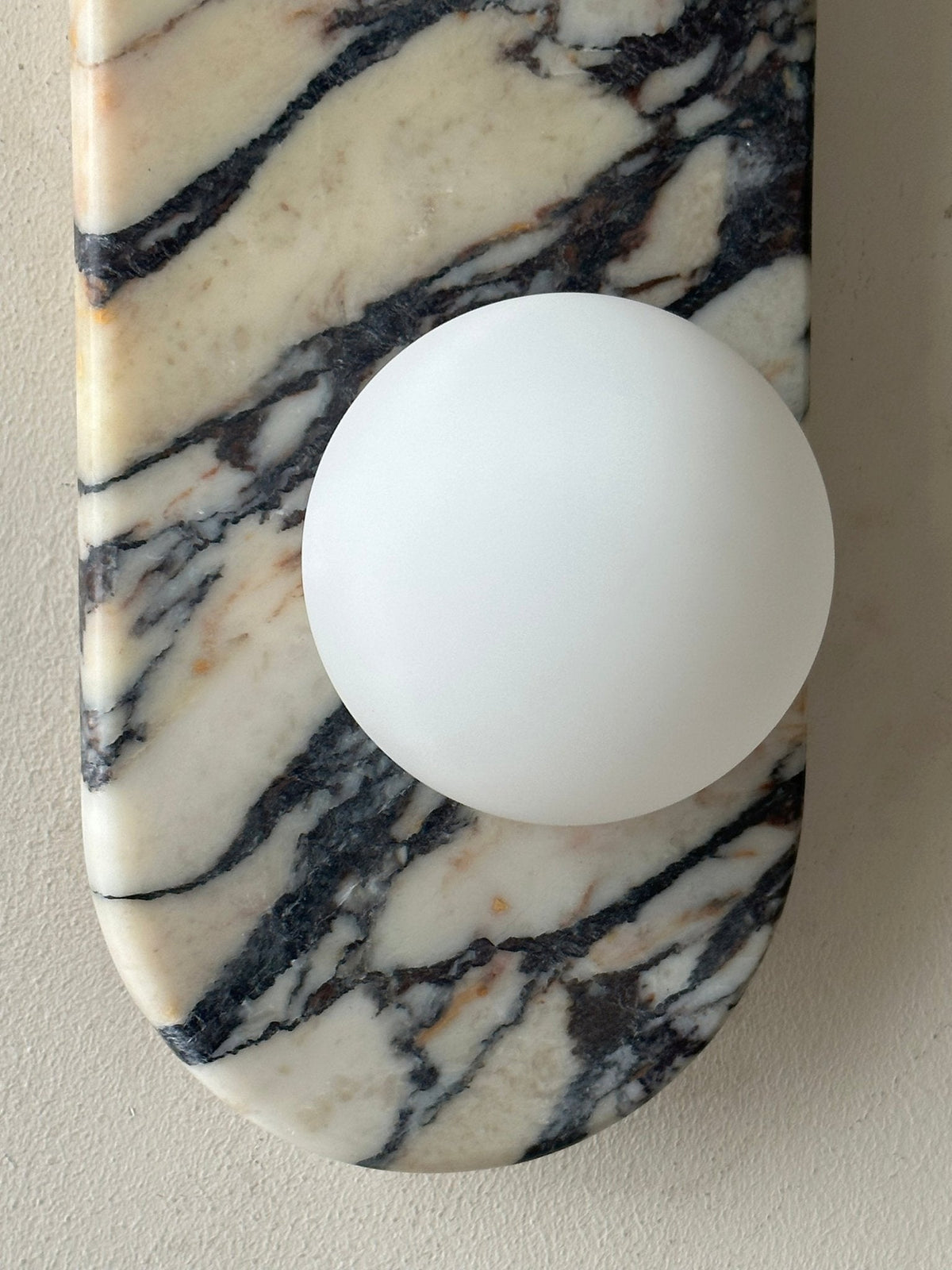 Fernena Marble Wall Light-Moonnatur