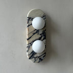 Fernena Marble Wall Light-Moonnatur