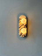 Fernena Marble Wall Light-Moonnatur