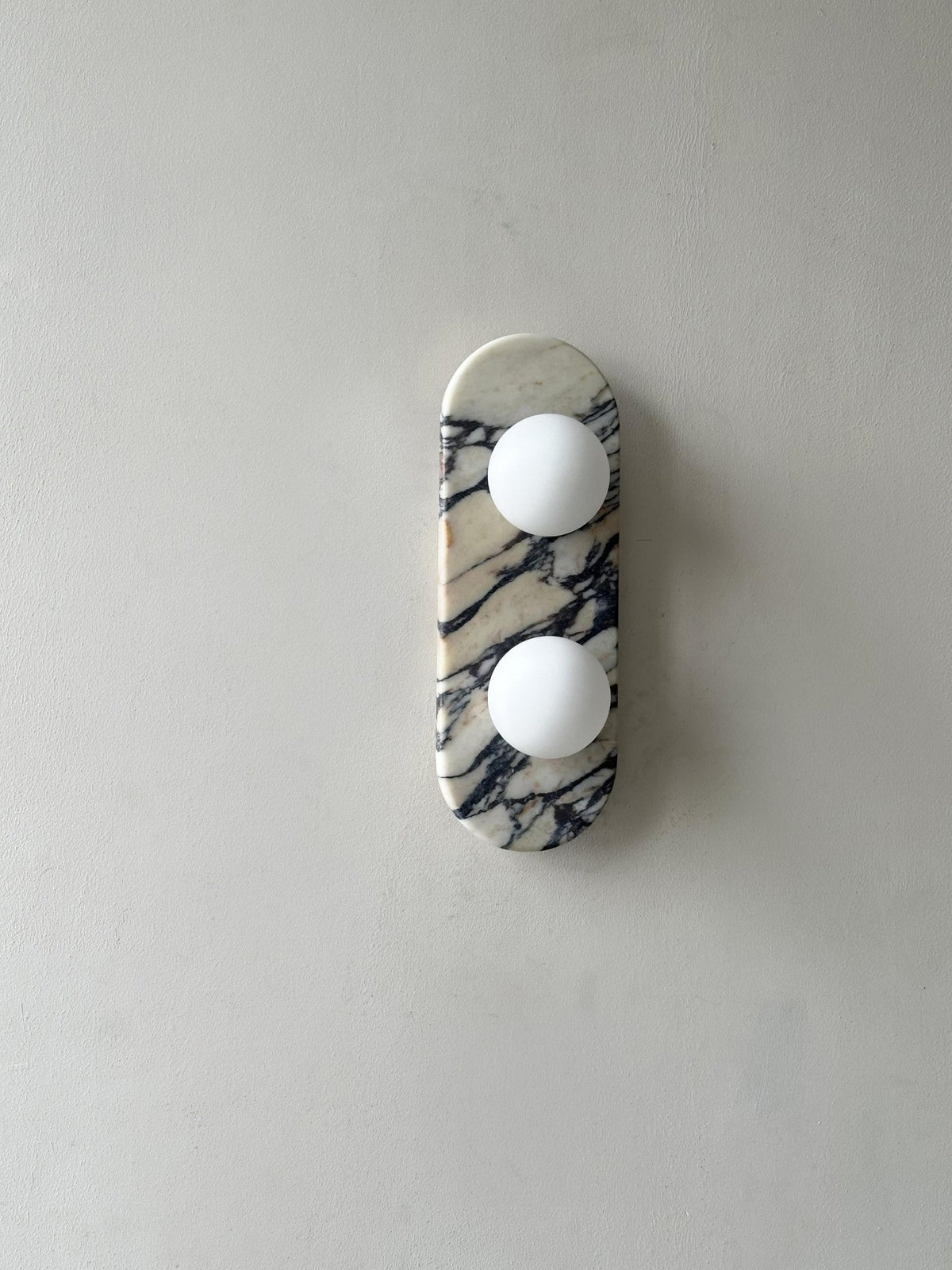 Fernena Marble Wall Light-Moonnatur