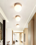 Kenrenfield Travertine Ceiling Light-Moonnatur