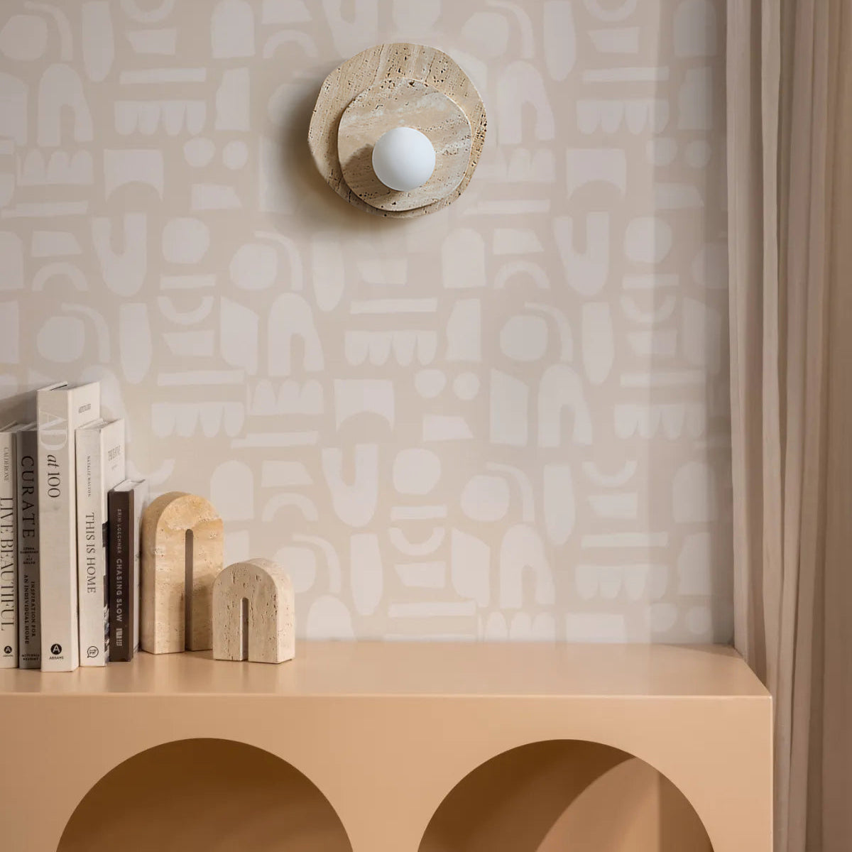 Wilvenfern Stone Wall Light-Moonnatur