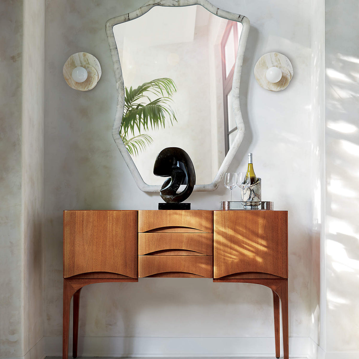 Wilvenfern Stone Wall Light-Moonnatur
