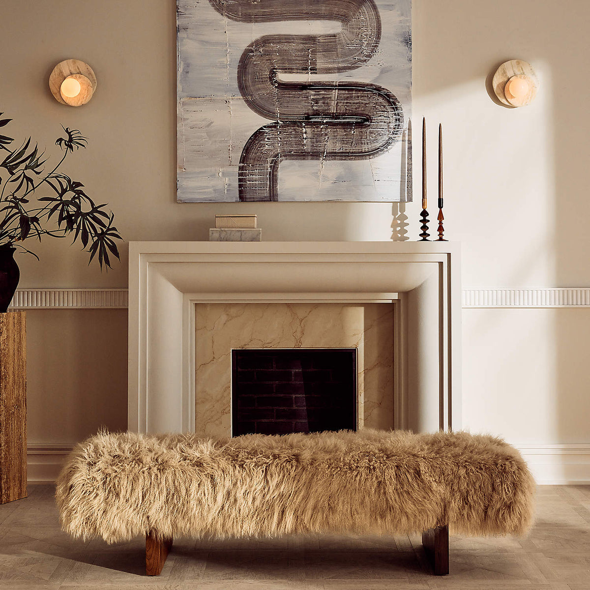 Wilvenfern Stone Wall Light-Moonnatur