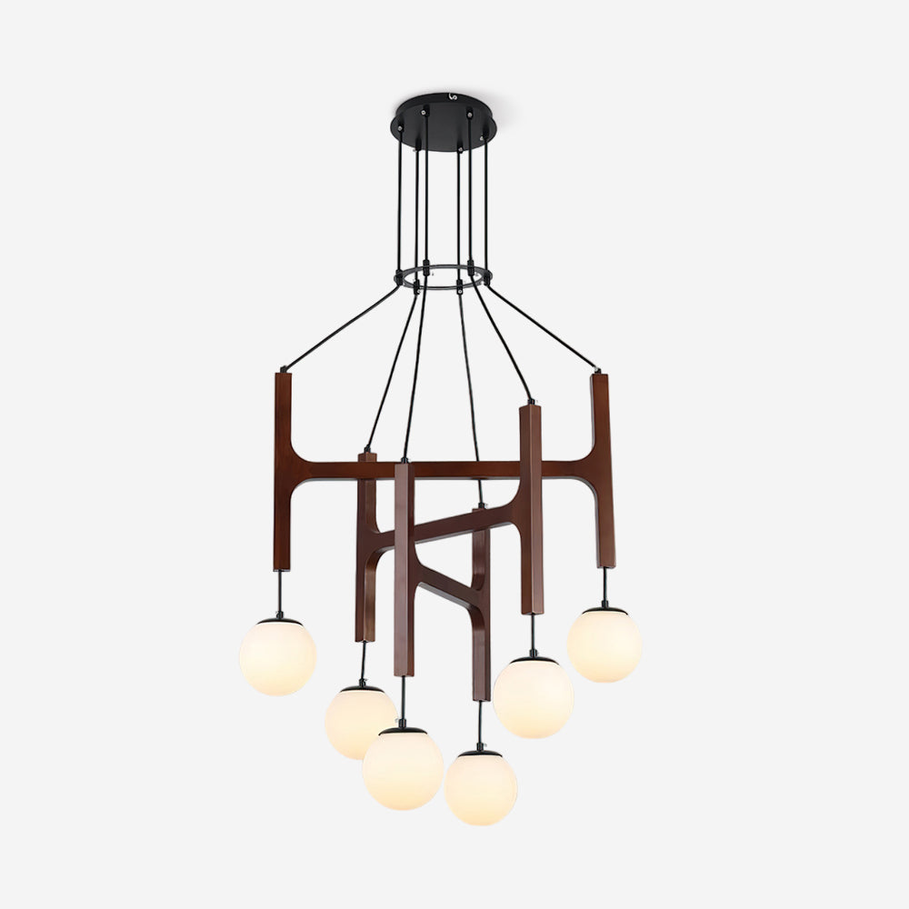 Emrencove Glass Chandelier-Moonnatur