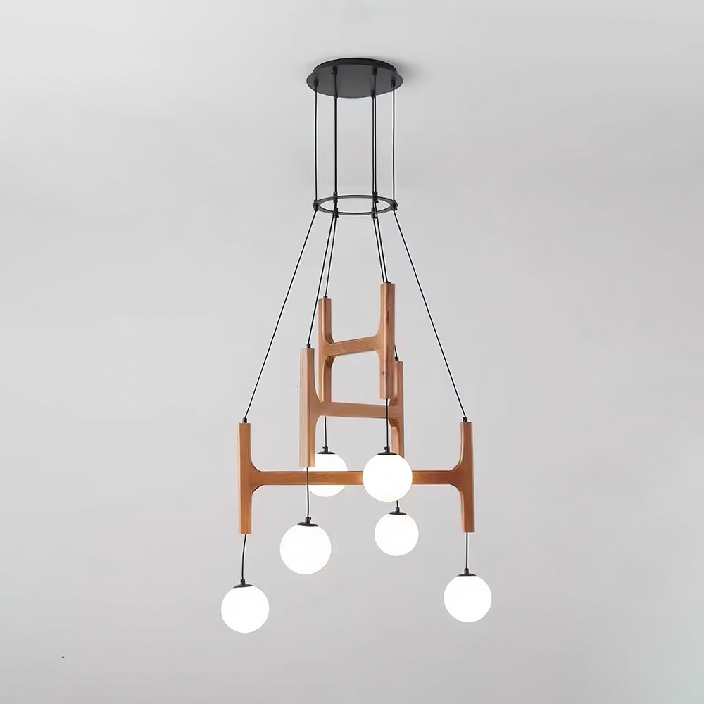 Emrencove Glass Chandelier-Moonnatur
