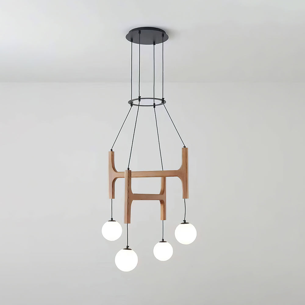 Emrencove Glass Chandelier-Moonnatur