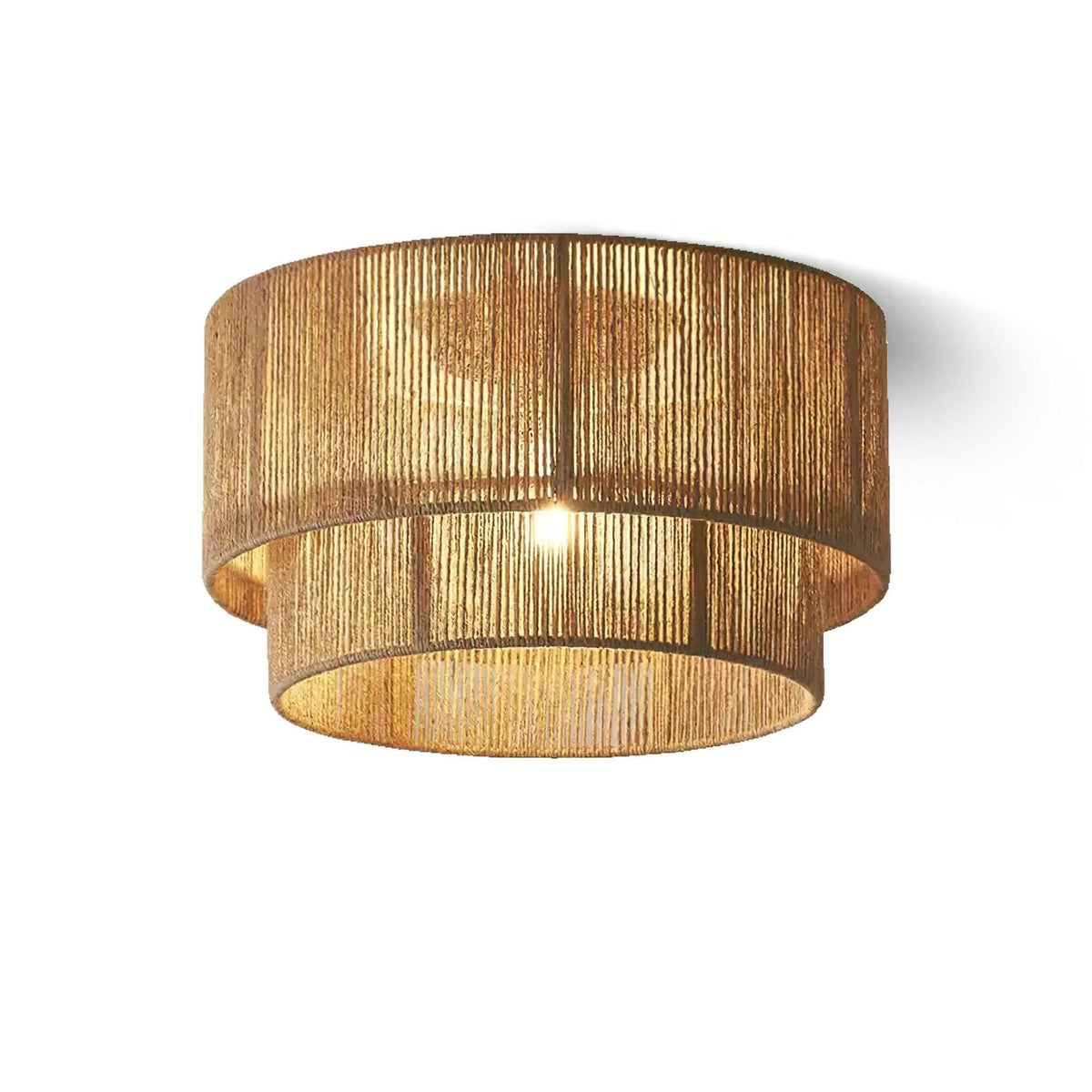 Deldenelle Jute Rope Ceiling Light-Moonnatur