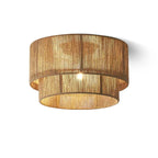 Deldenelle Jute Rope Ceiling Light-Moonnatur