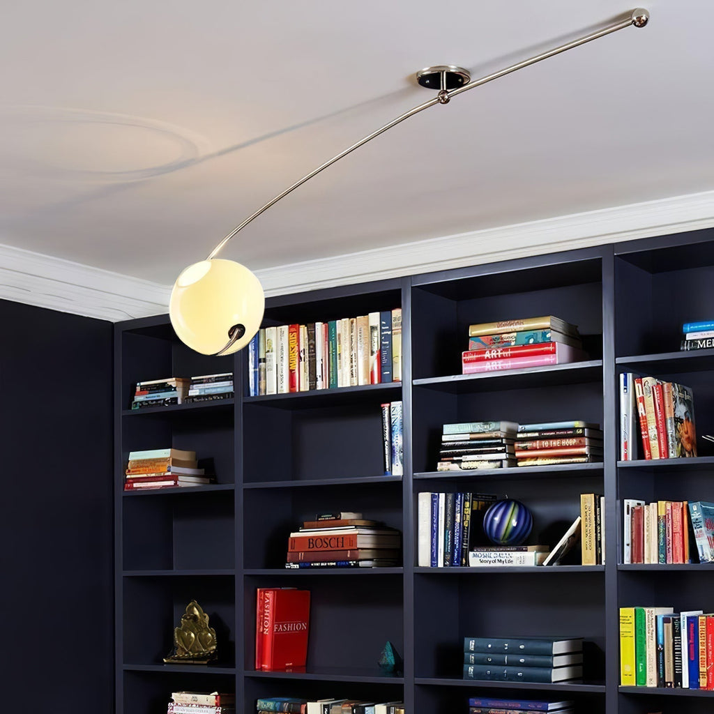Ravelenna Glass Ceiling Light-Moonnatur
