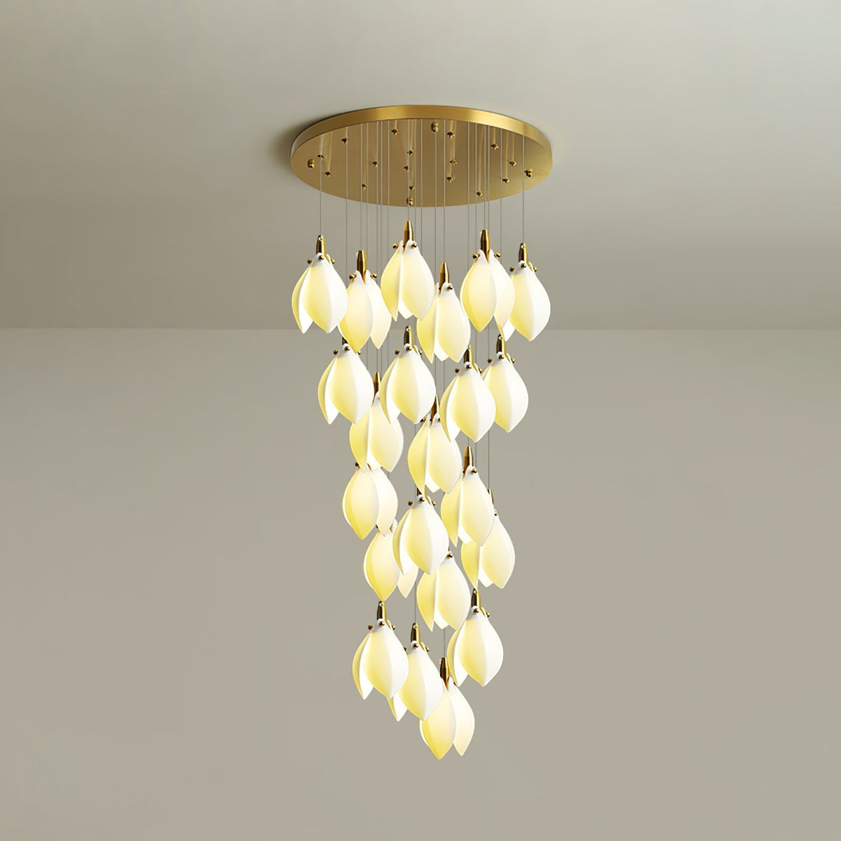 Seldenenna Ceramic Chandelier-Moonnatur